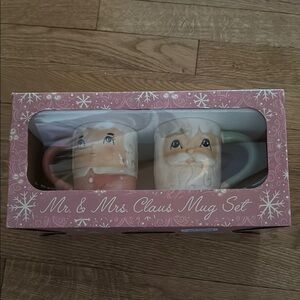 Johanna Parker Mr. & Mrs. Claus Mug Set